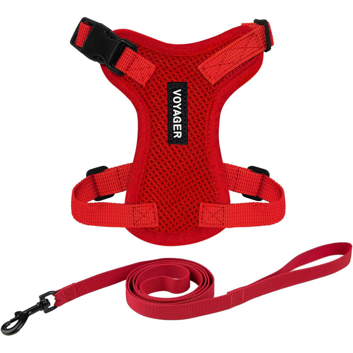 Voyager Step-in Lock Adjustable Cat Harness w. Cat Leash Combo Set