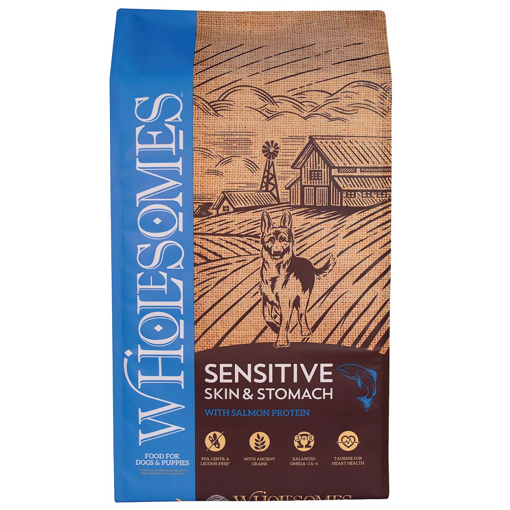 Wholesomes Sensitive Skin & Stomach Dry Dog Food