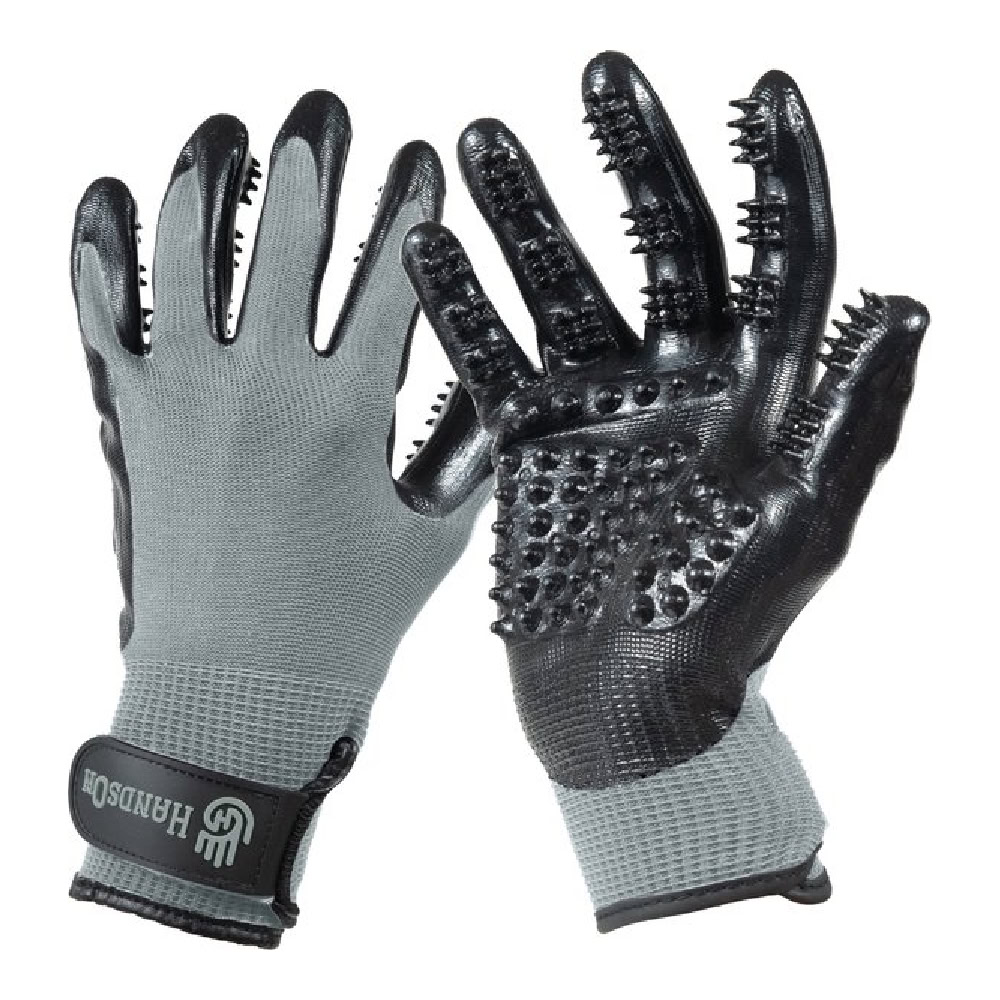 HandsOn Dog, Cat, Horse & Small Pet Shedding, Bathing, Grooming Gloves