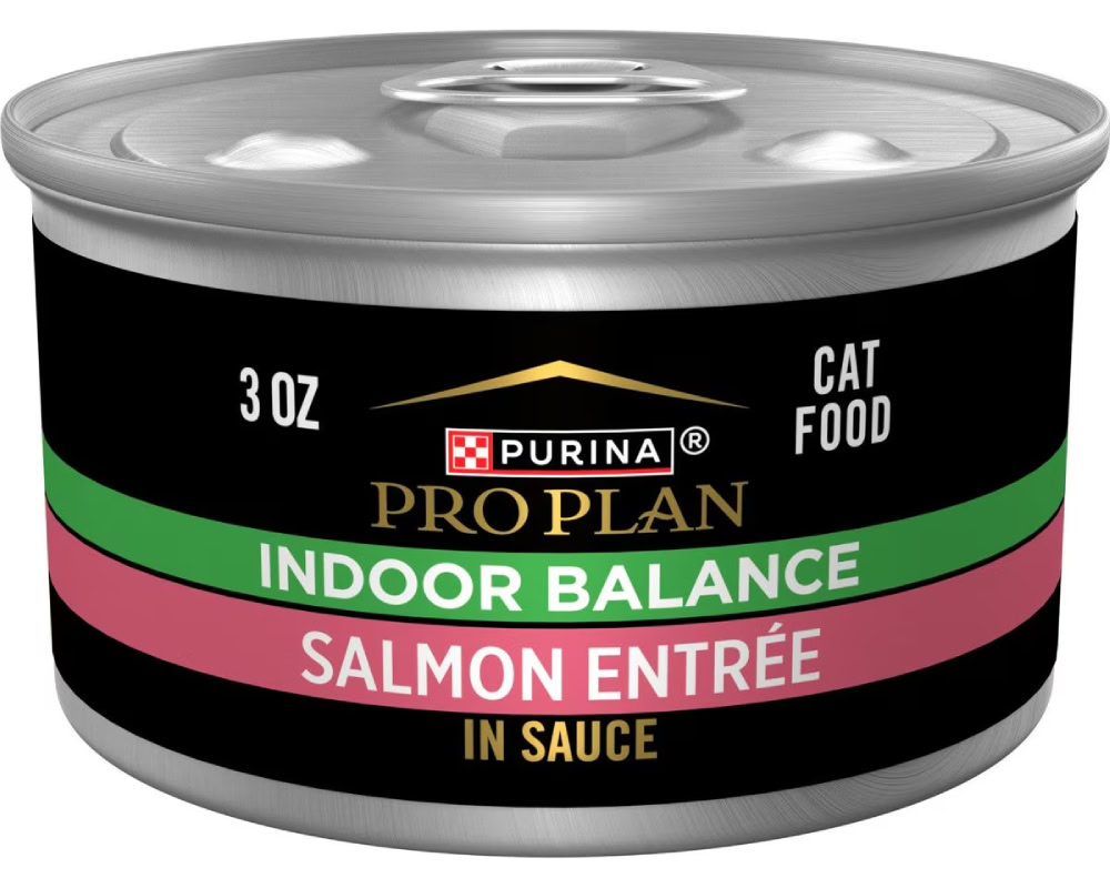 Purina Pro Plan Focus Adult Indoor Care Salmon & Rice Entree in Sauce Canned Cat Food