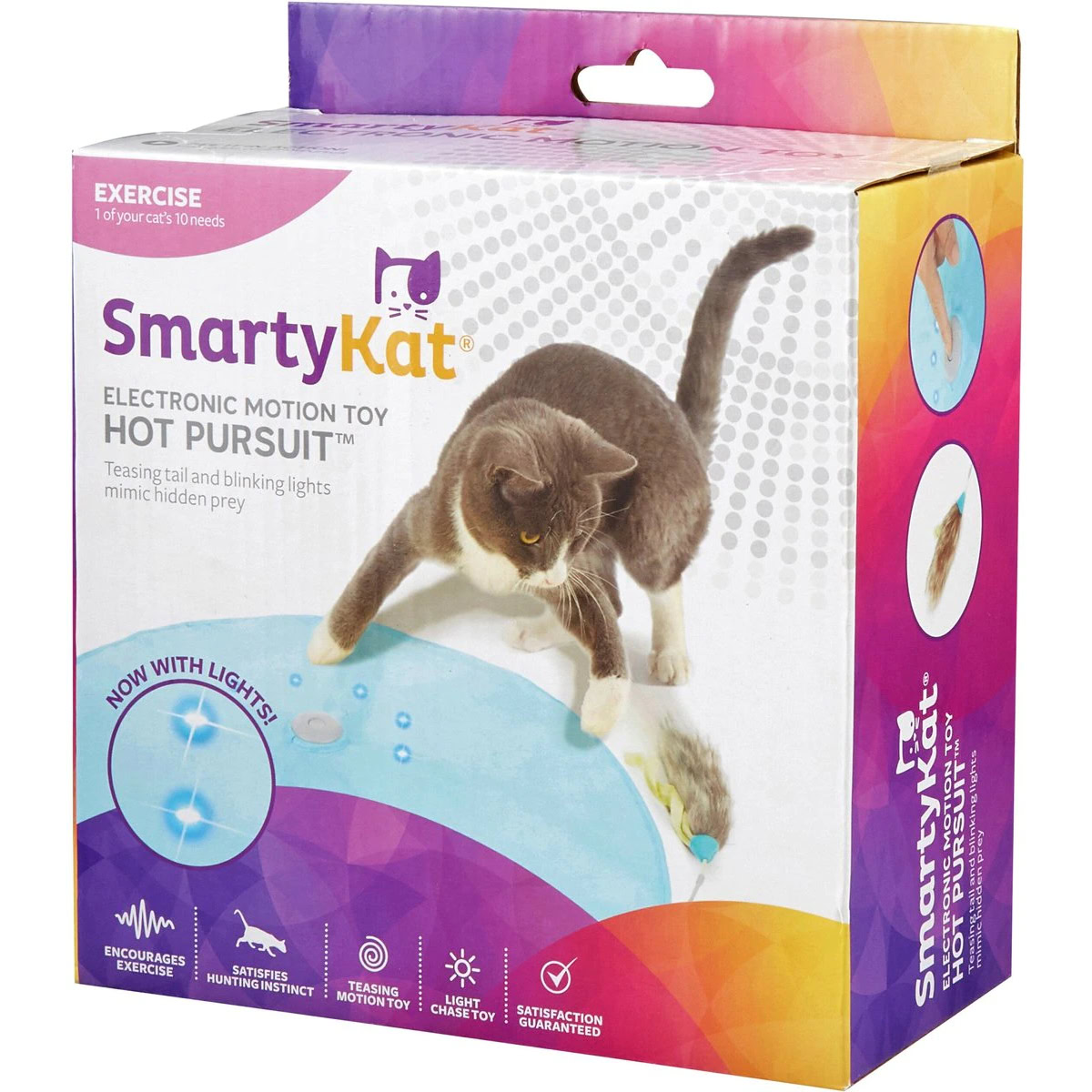 SmartyKat Hot Pursuit Motion Cat Toy