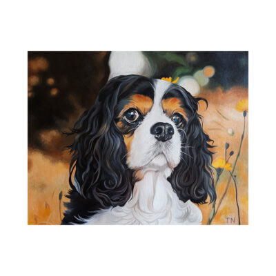 Paint Your Life Custom Dog Portrait