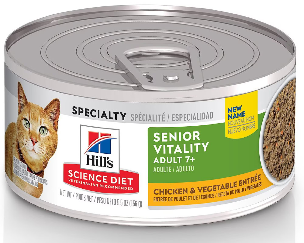 Hill’s Science Diet Senior Vitality Canned Cat Food