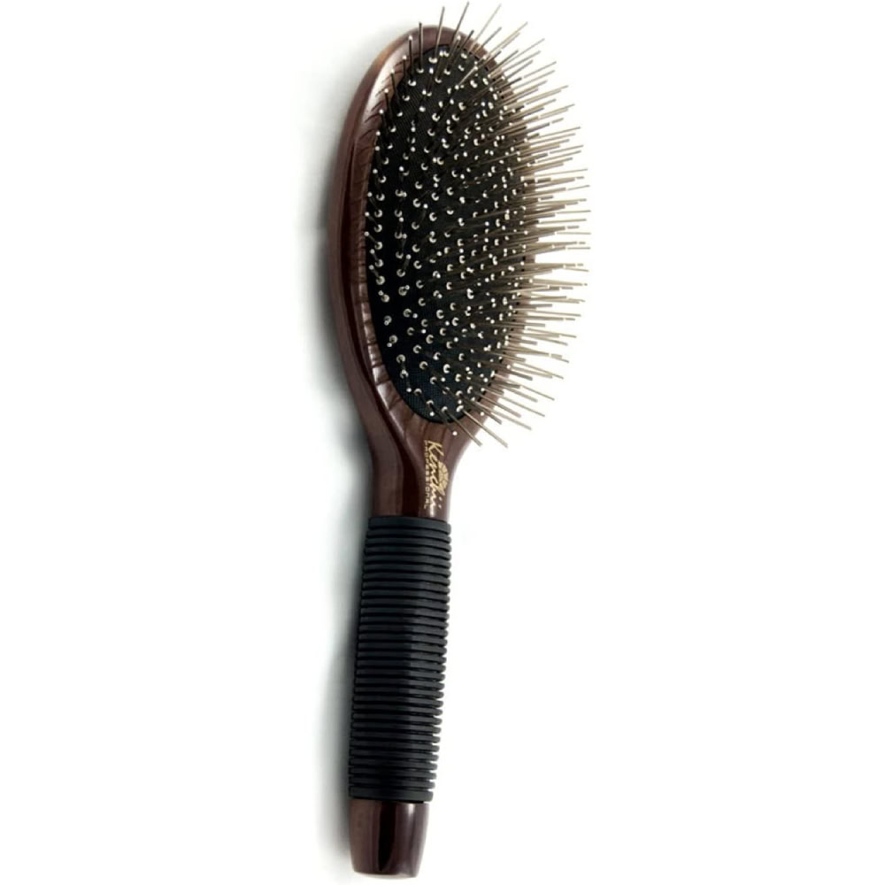 KenchiiOval Metal Pin Dog Brush