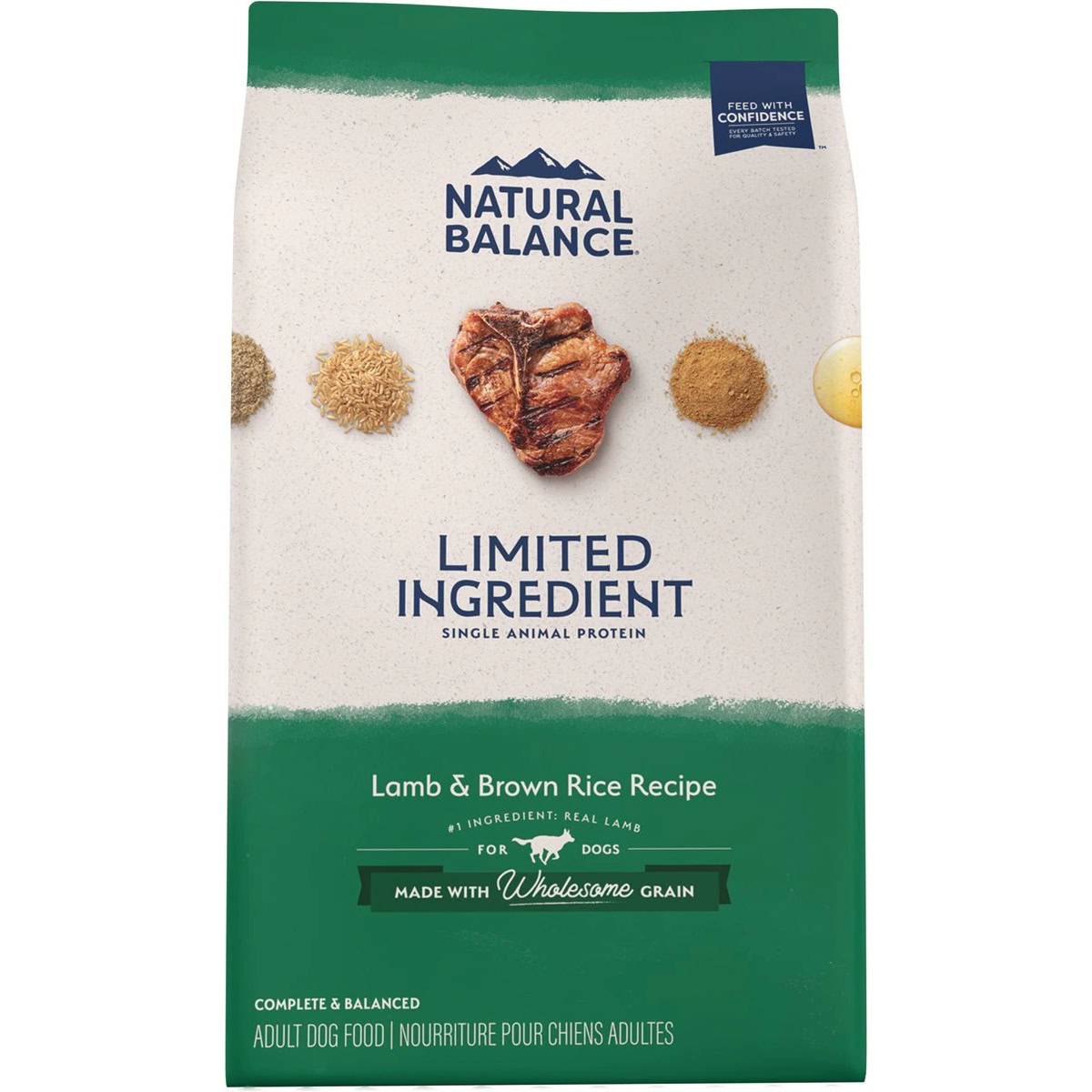 Natural Balance Limited Ingredient Lamb & Brown Rice Recipe Dry Dog Food 