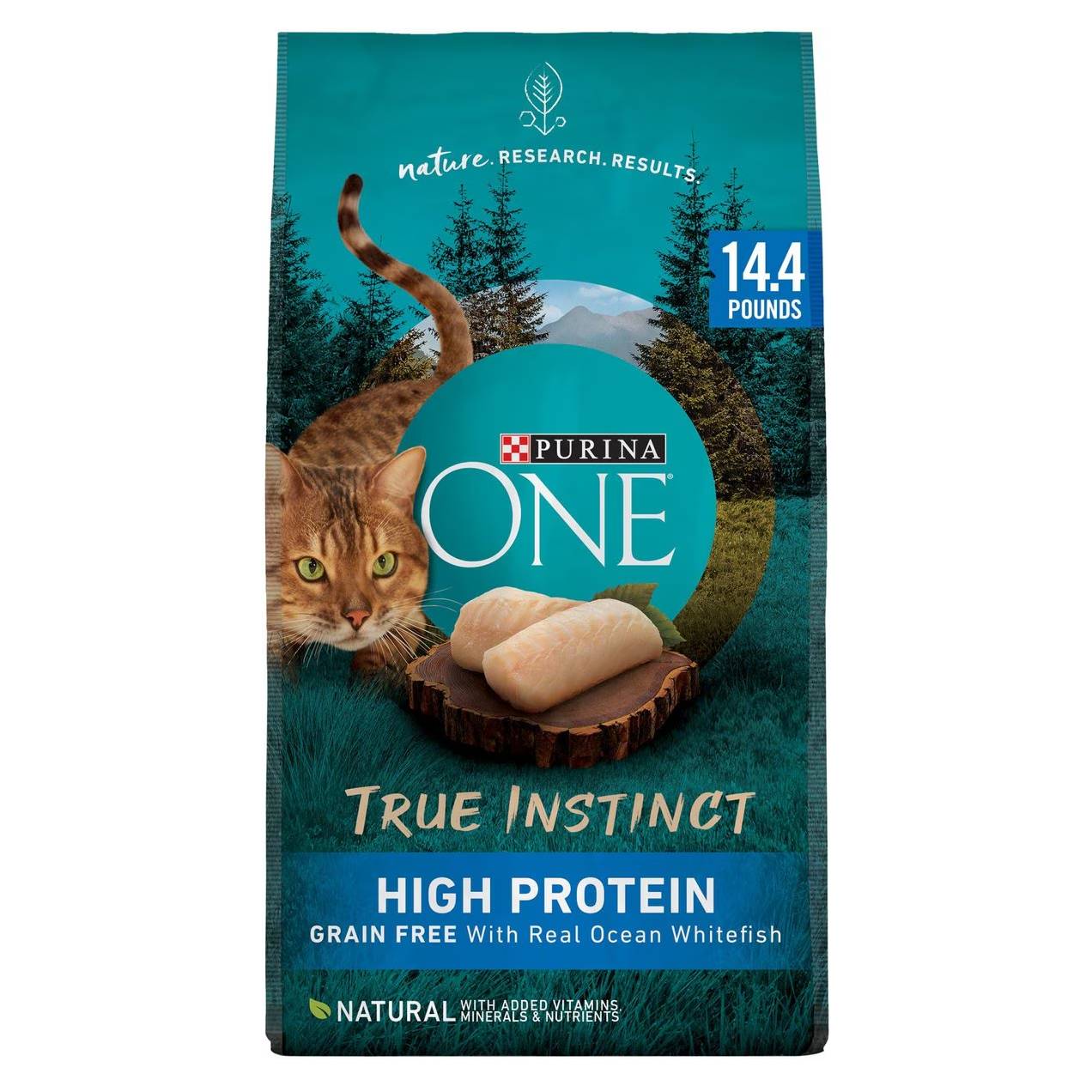 Purina ONE Grain-Free with Ocean Whitefish Dry Cat Food