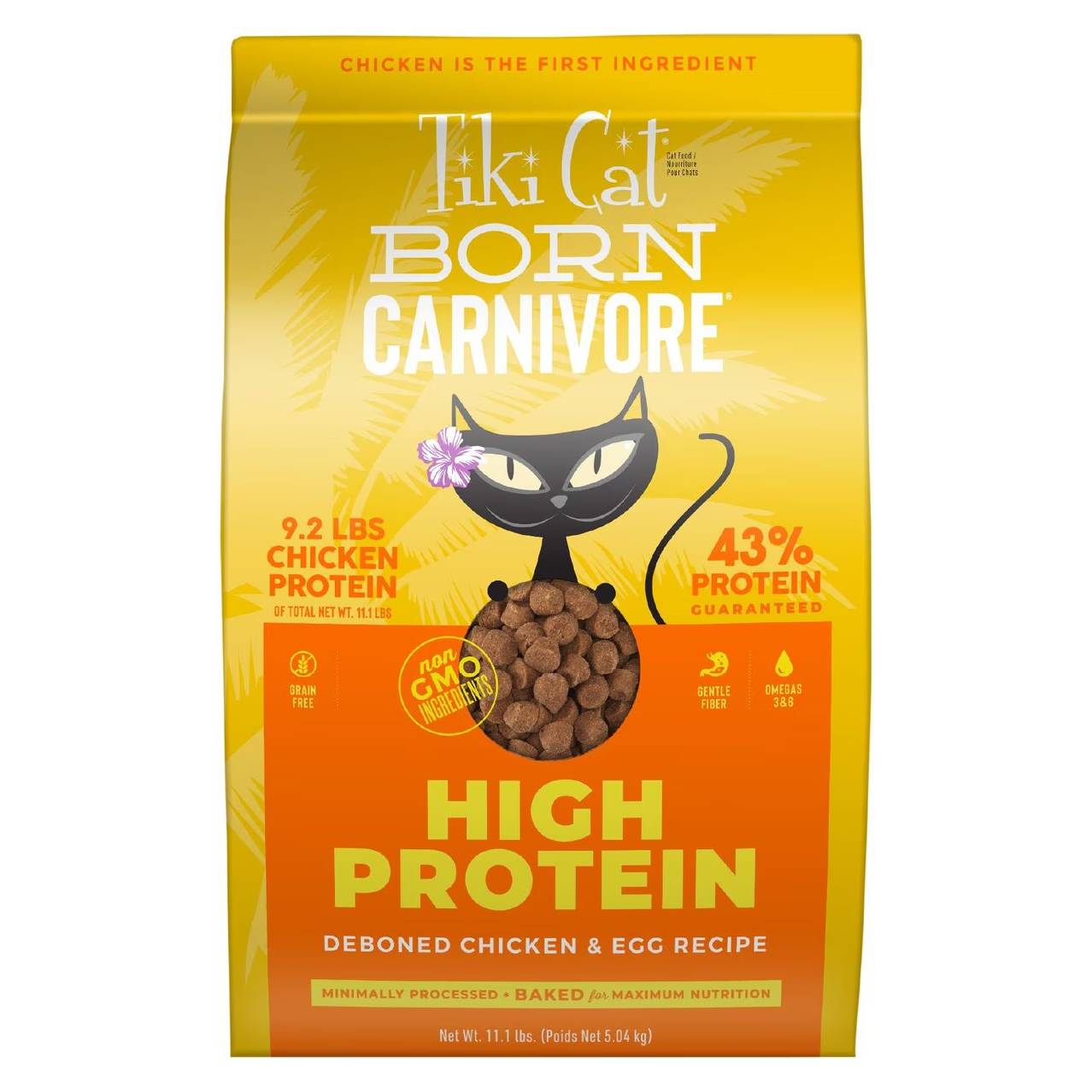 Tiki Cat Born Carnivore Chicken & Egg Grain-Free Cat Food