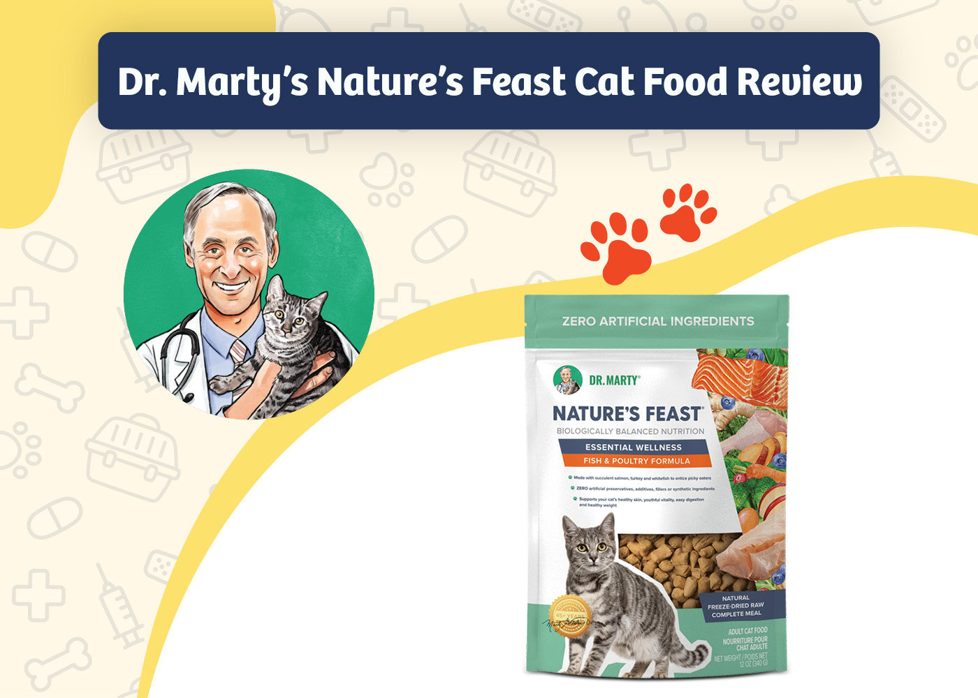 PangoVet_Review_Dr. Marty’s Nature’s Feast Cat Food Review