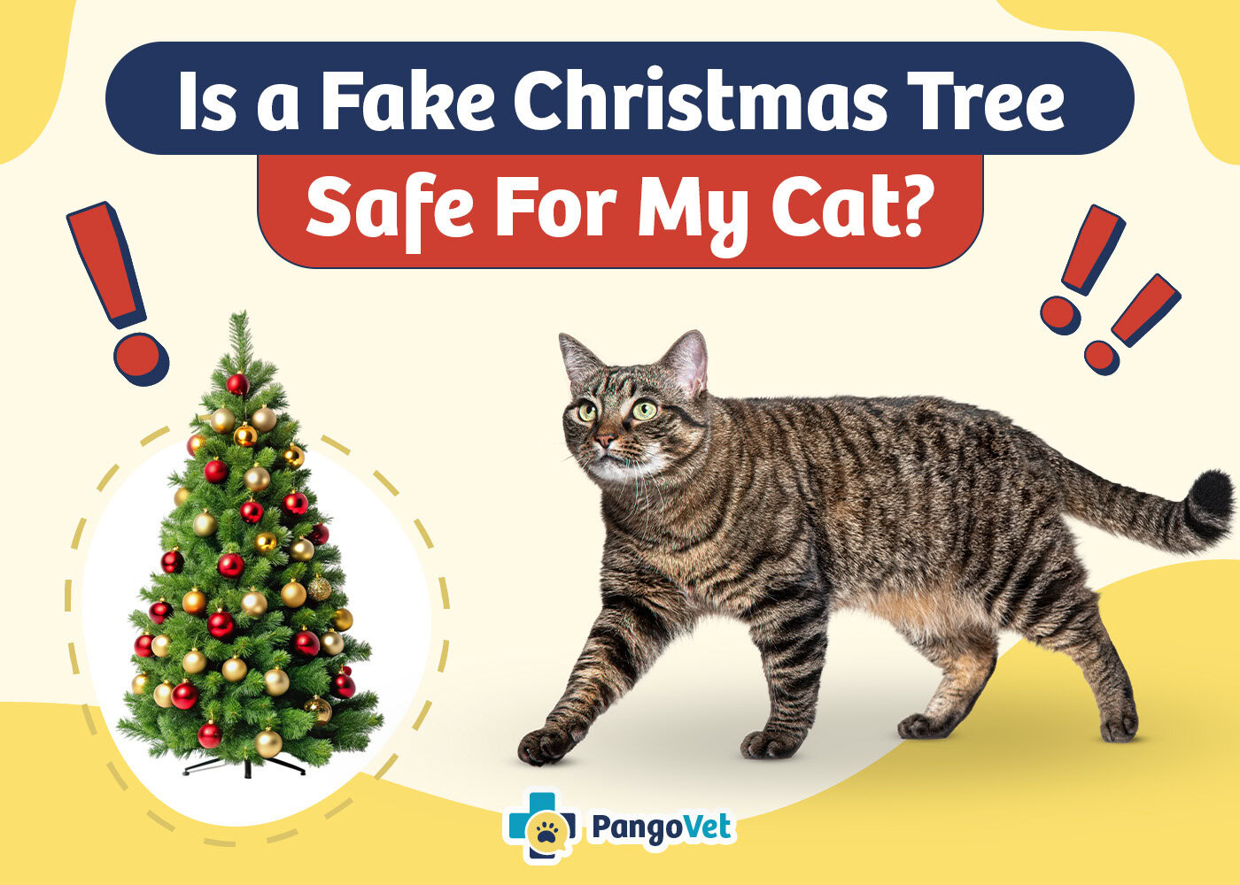 PangoVet_Is a Fake Christmas Tree Safe for Cats