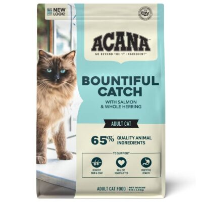 ACANA Bountiful Catch High-Protein Adult Dry Cat Food