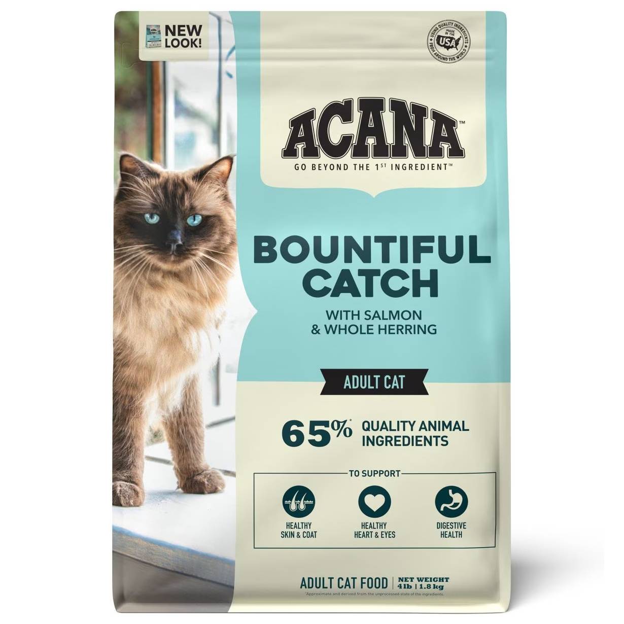 ACANA Bountiful Catch High-Protein Adult Dry Cat Food