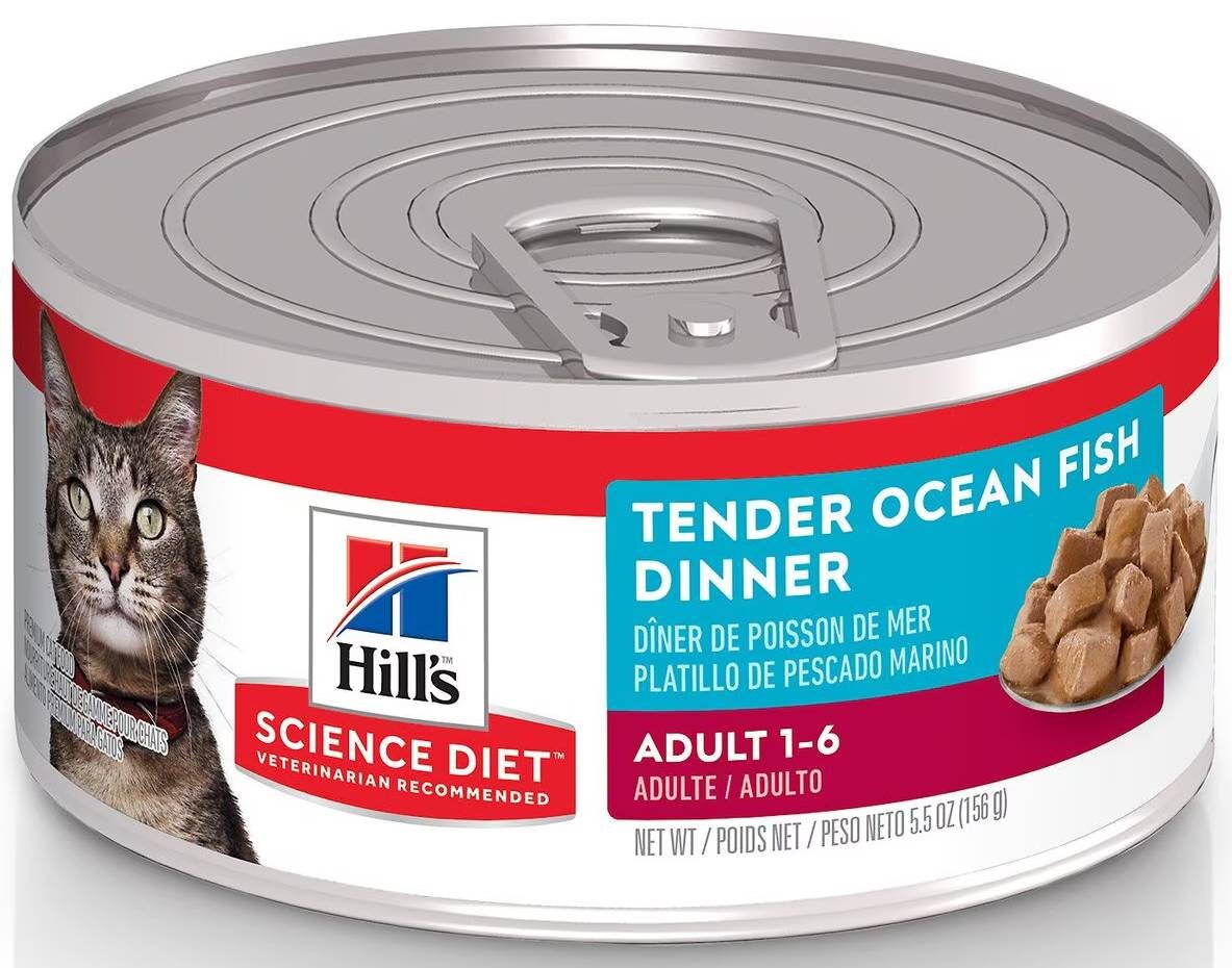 Hill's Science Diet Tender Ocean Fish Dinner Canned Food