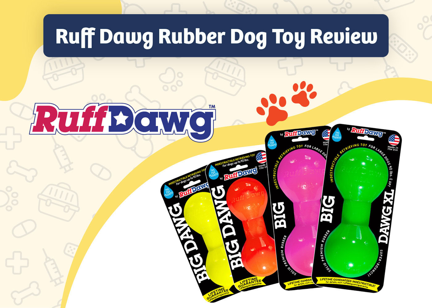 PangoVet_Review_Ruff Dawg Rubber Dog Toy Review