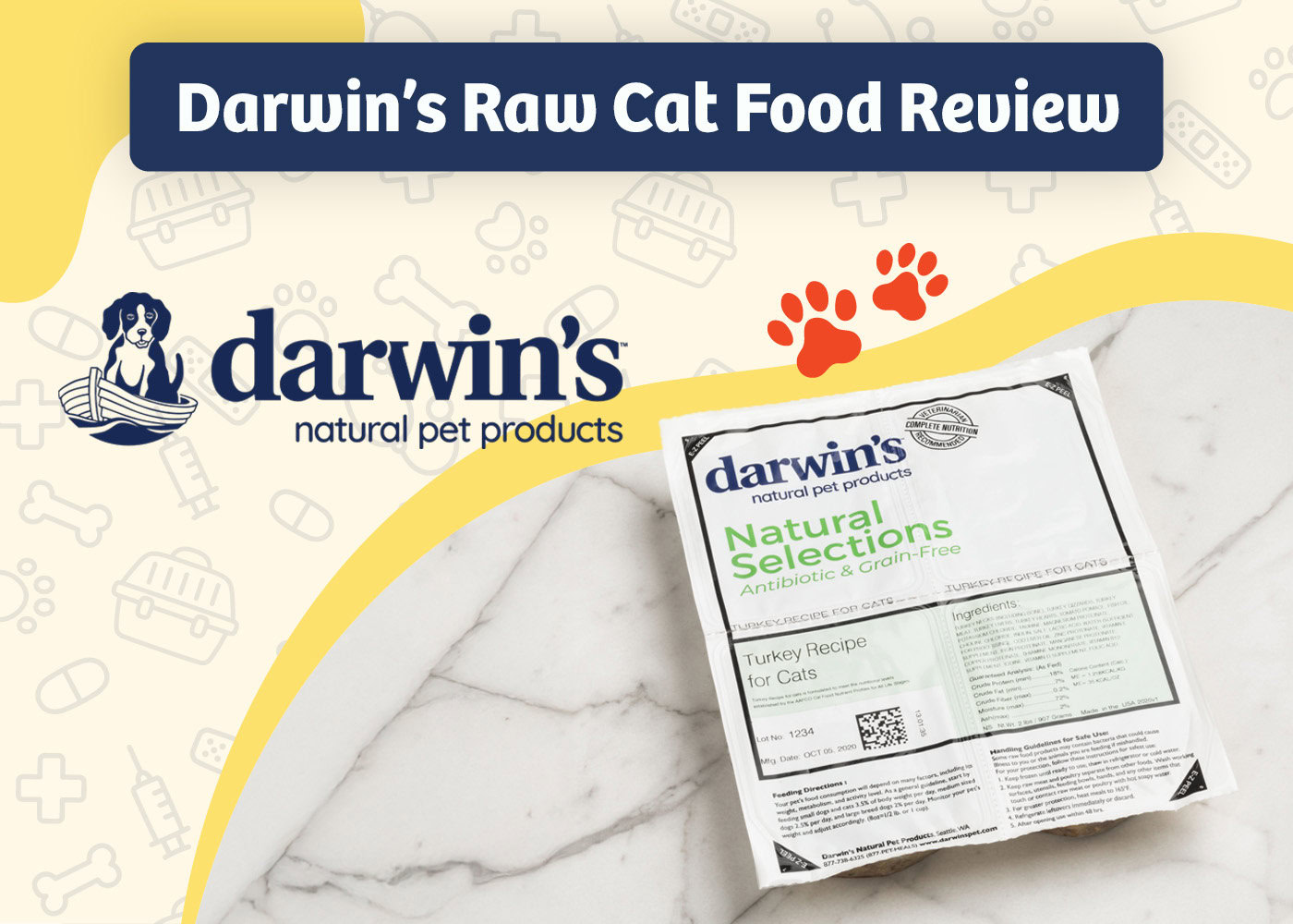 PangoVet_Review_Darwin’s Raw Cat Food Review