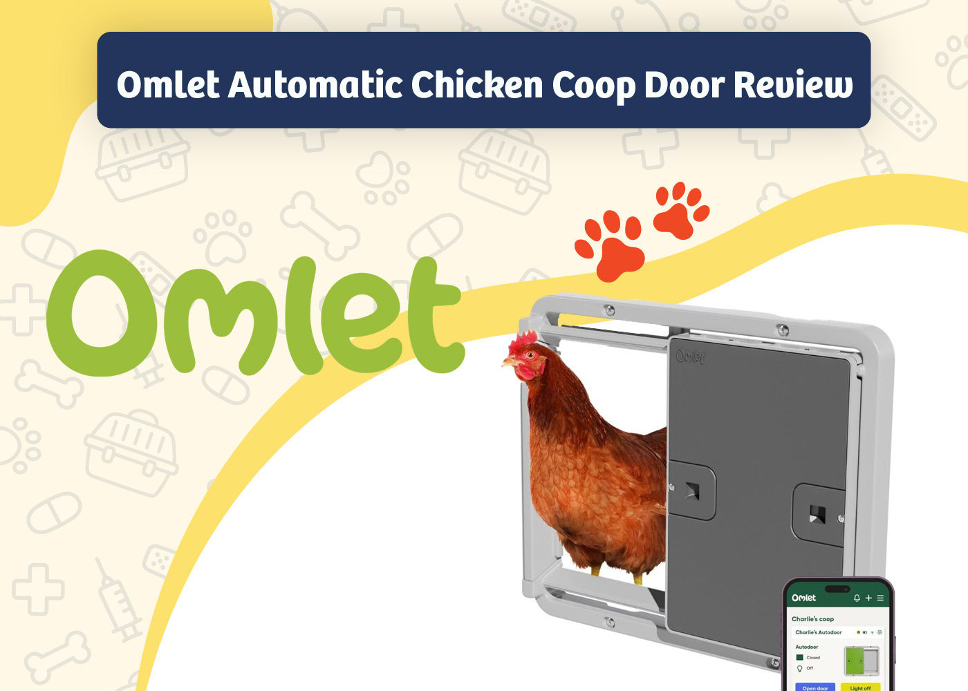 PangoVet_Review_Omlet Automatic Chicken Coop Door Review