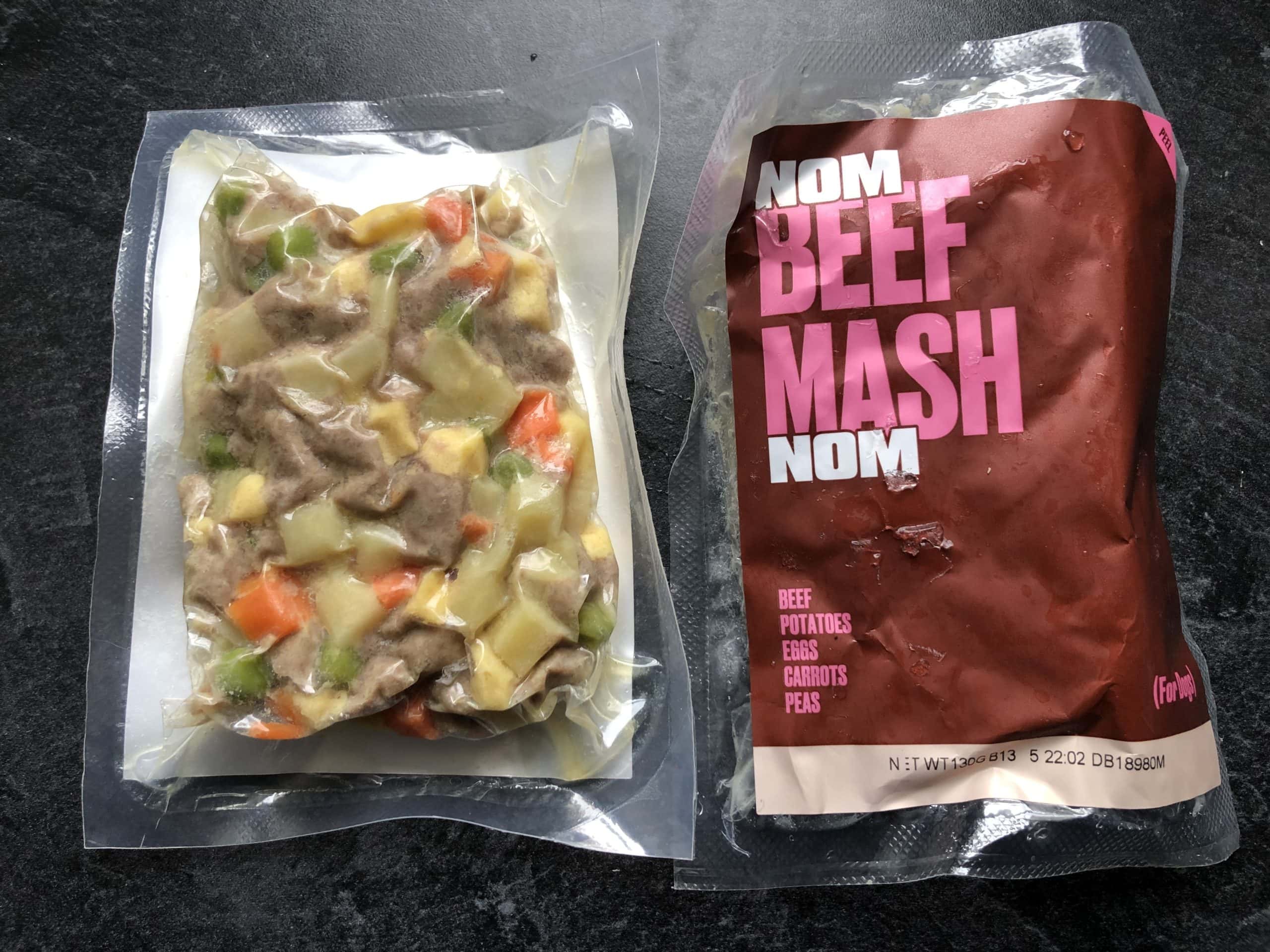 Nom Nom beef mash recipe