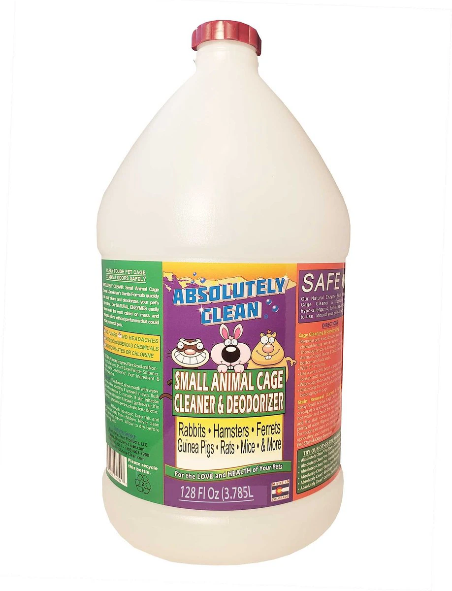 Absolutely Clean Small Animal Cage Cleaner & Deodorizer