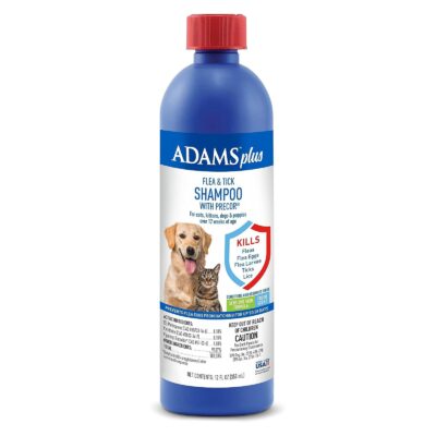 Adams Plus Flea & Tick Shampoo With Precor