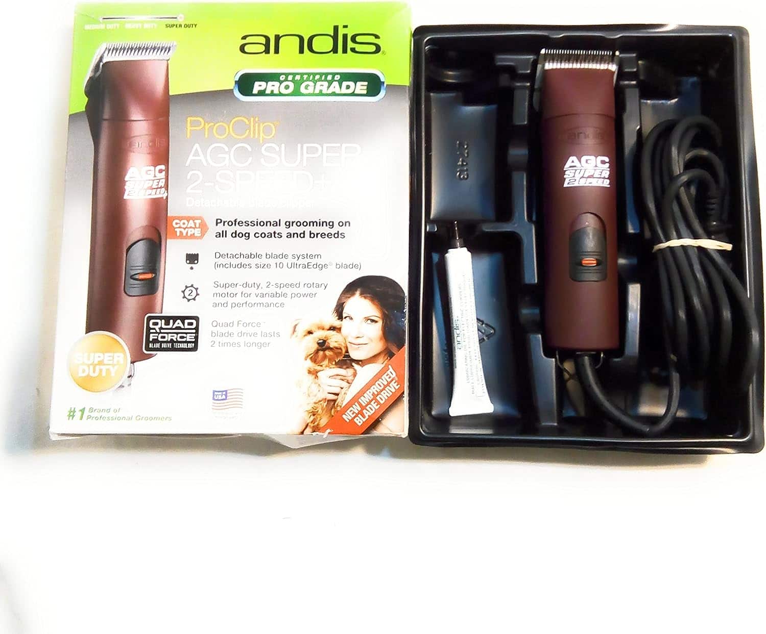 Andis AGC2 Detachable Blade Pet Clipper