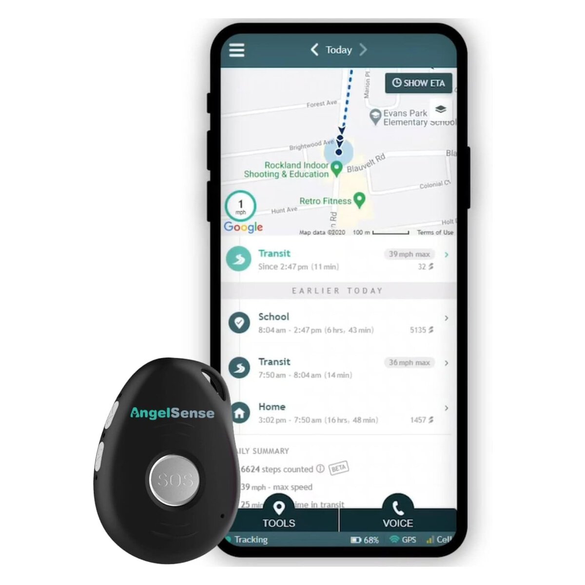 AngelSense Personal GPS Tracker