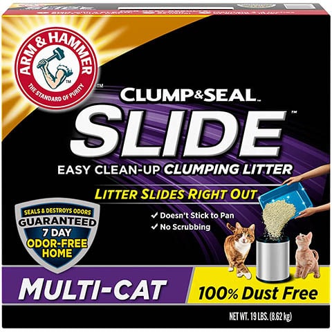 Arm & Hammer Slide Scented Clumping Clay Cat Litter