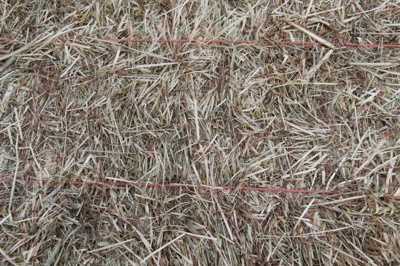 Background Image of a Farm Bale of Meadow Hay