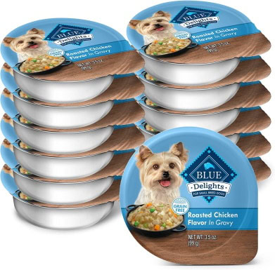 Blue Buffalo Delights Natural Adult Small Breed Wet Dog Food