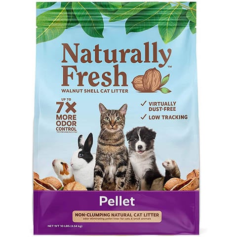 Blue Buffalo Naturally Fresh Walnut-Based Pellet Non-Clumping Cat Litter
