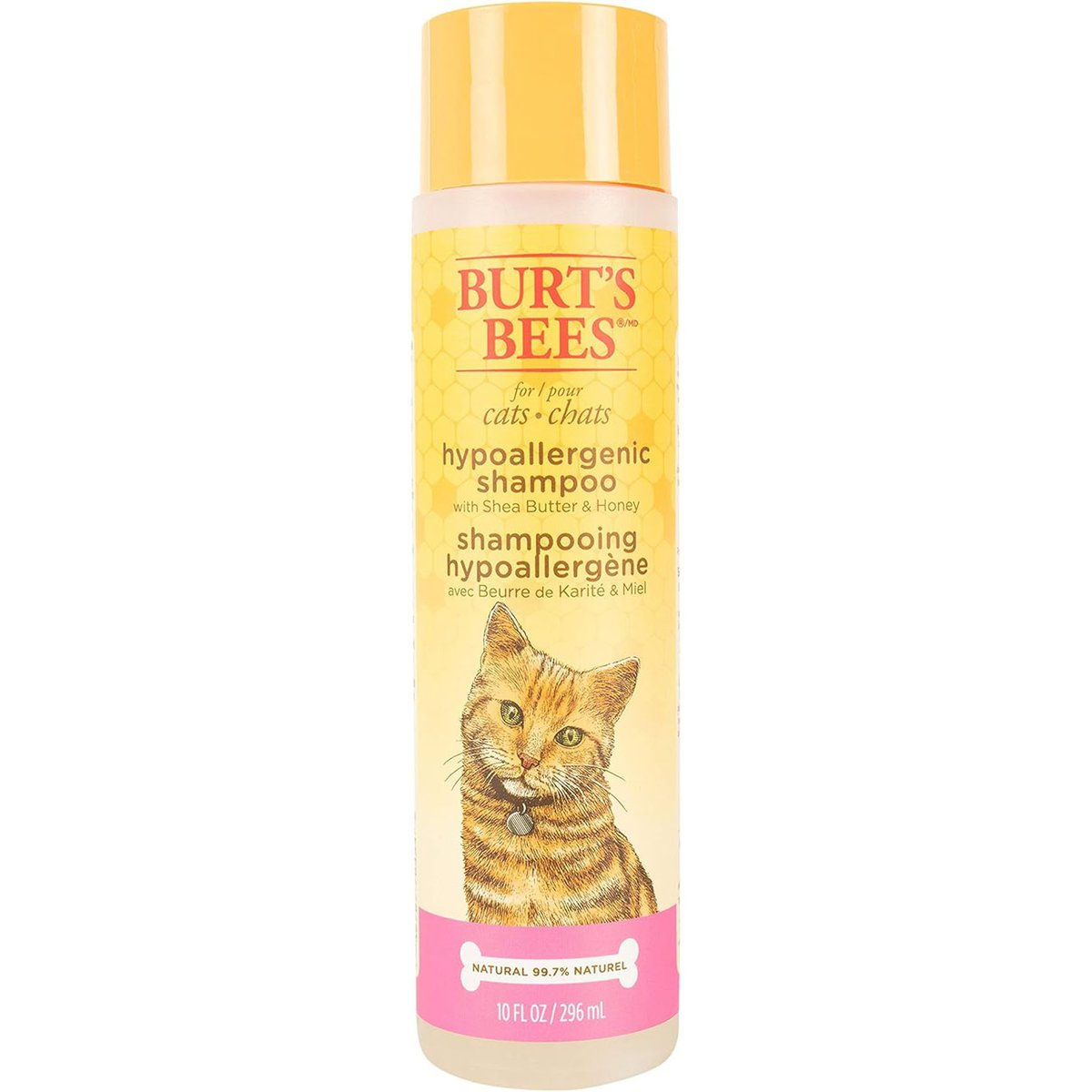 Burt's Bees for Cats Hypoallergenic Cat Shampoo with Shea Butter & Honey