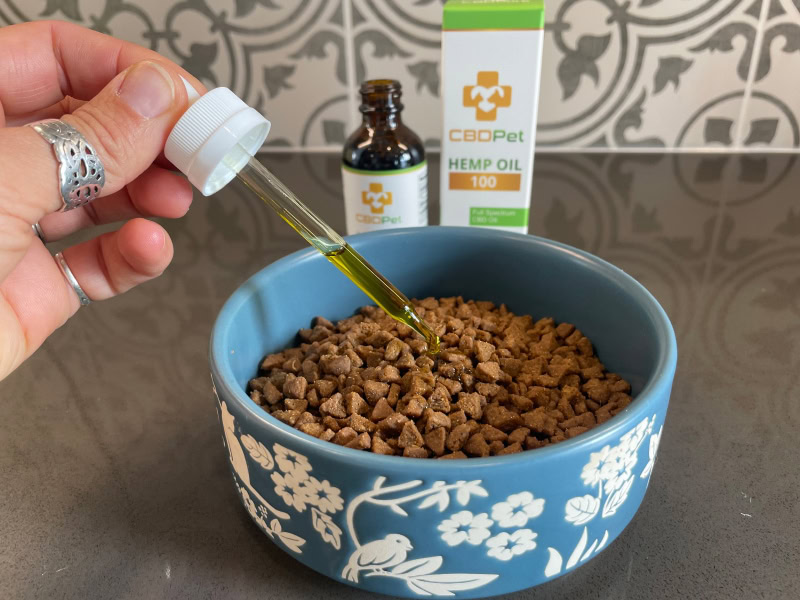 CBDPure CBDPet - hemp oil in dropper