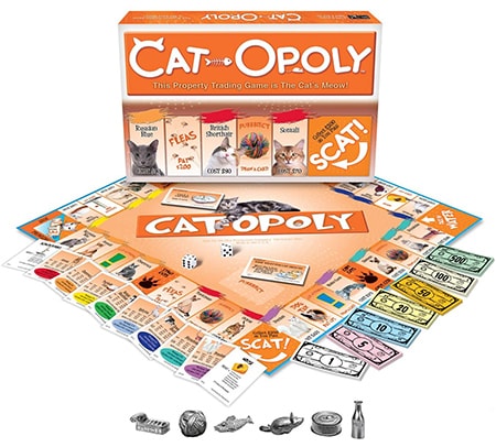 Cat-opoly Board Game