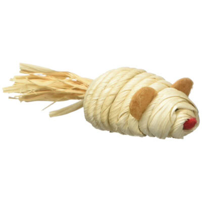Catit Cornhusk Raffia Mice Cat Toy