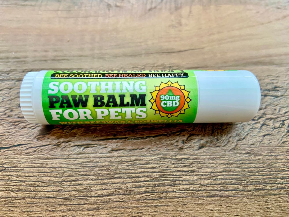 Colorado Hemp Honey CBD Dog Balm - Soothing Paw Balm