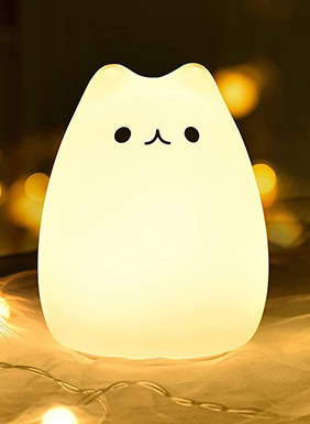 Cute Kitty Night Light