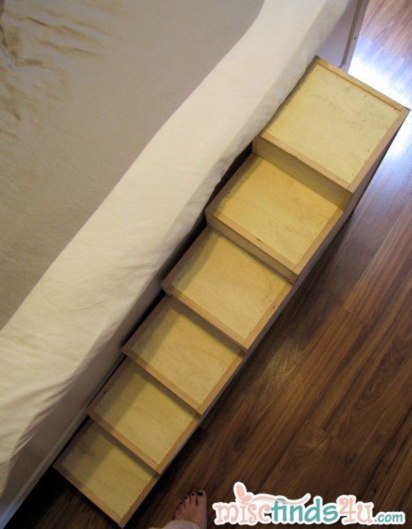 DIY Bed Stairs