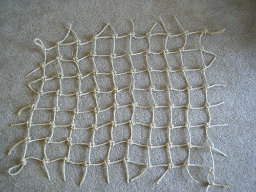 DIY Climbing Net