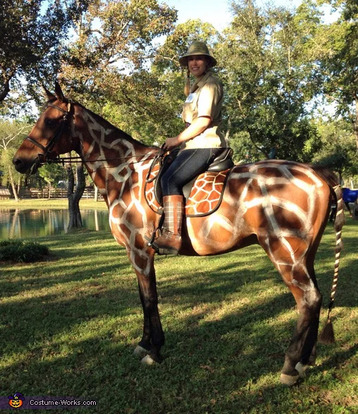 DIY Cute Giraffe and Zookeeper Get Up