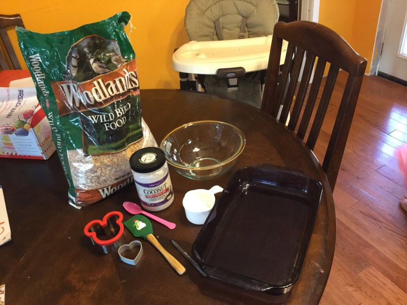 DIY Easy No-Bake Bird Feeders