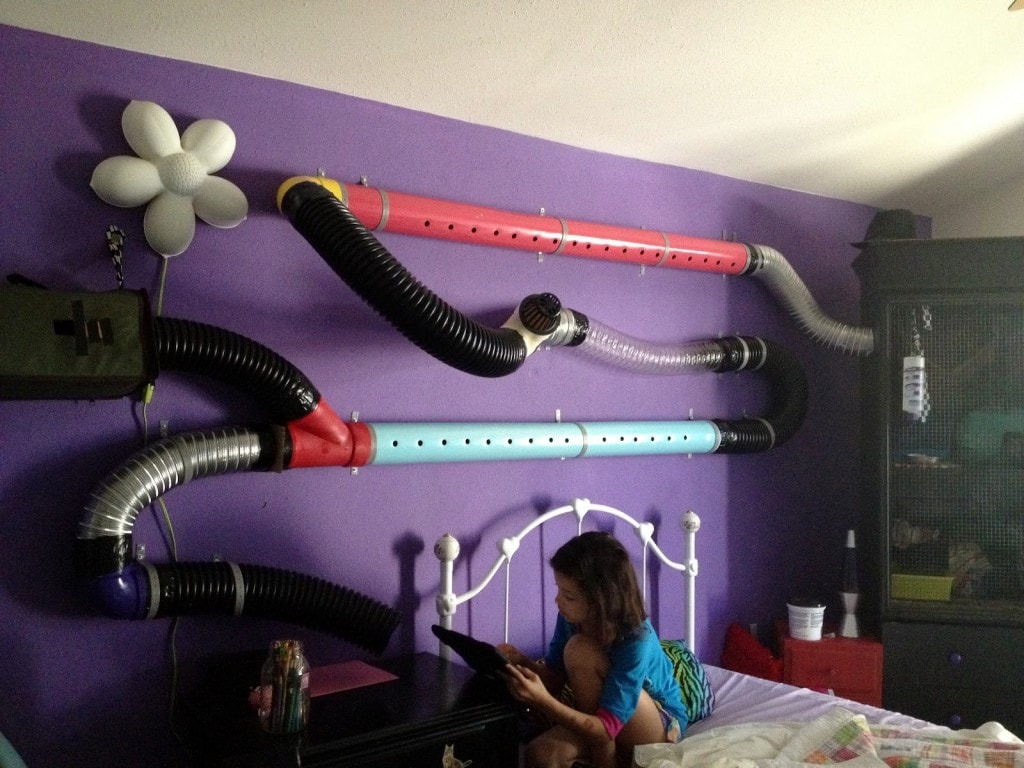 DIY Ferret Tunnel Wall Enclosure