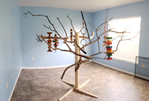 DIY Giant Bird Tree Stand