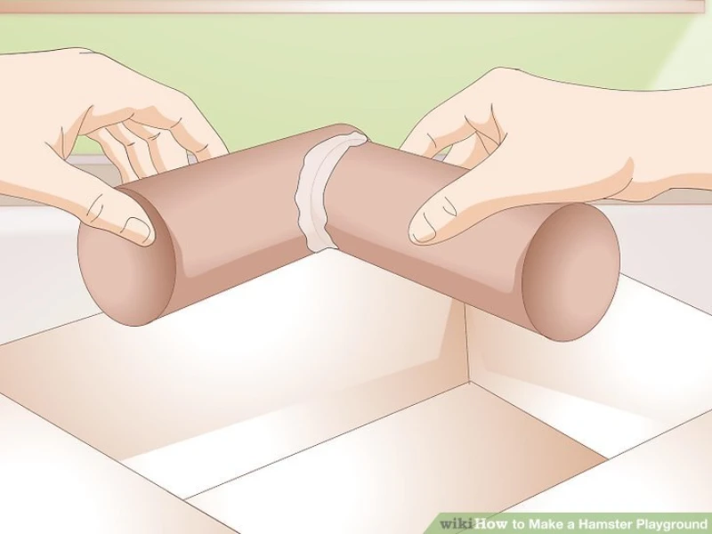 DIY Hamster Cardboard Tunnel