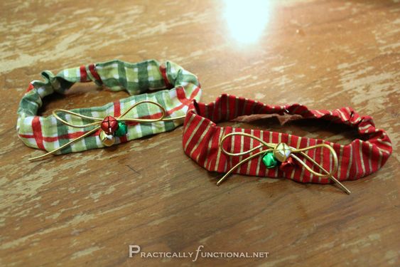 DIY Holiday Cat Collar