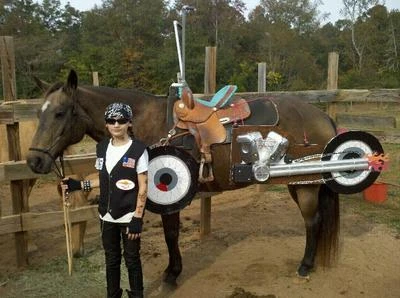DIY Motorcycle Costume