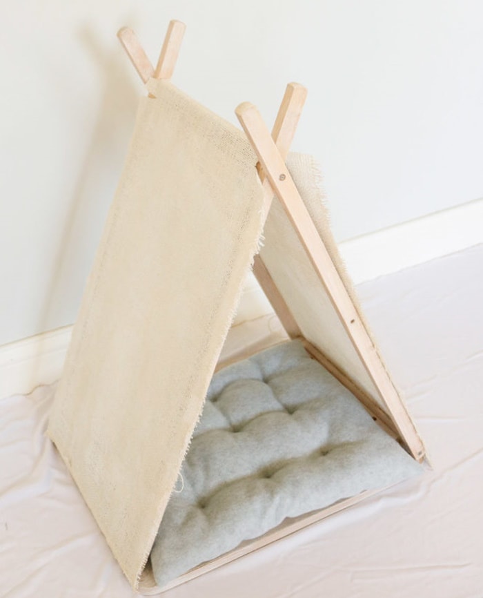 DIY Rabbit Bed