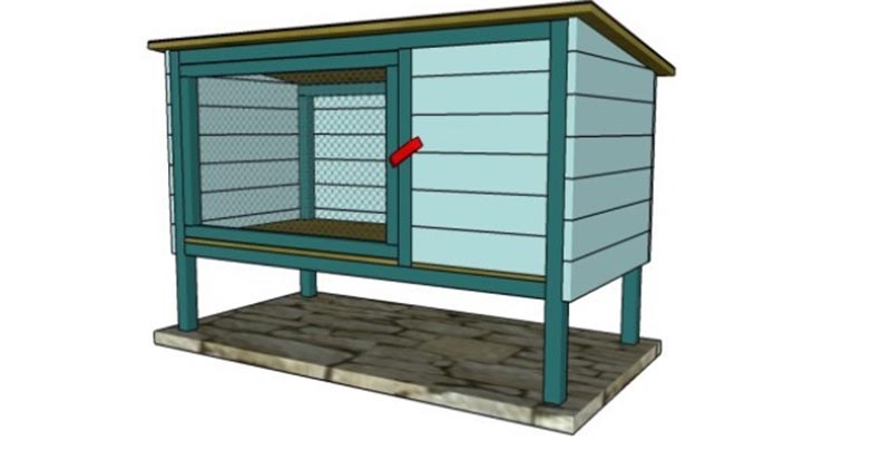 DIY Rabbit Hutch Plans
