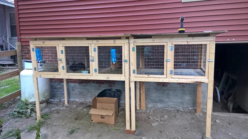 DIY Rabbit Hutch Plans