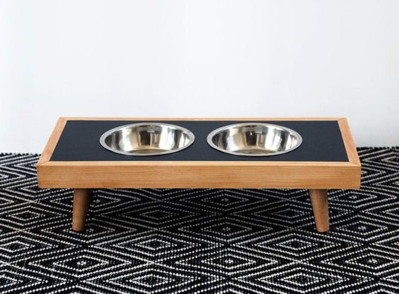 DIY Raised Cat Bowl