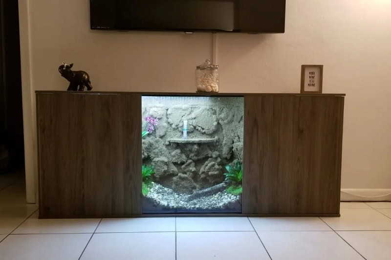 DIY reptile enclosure