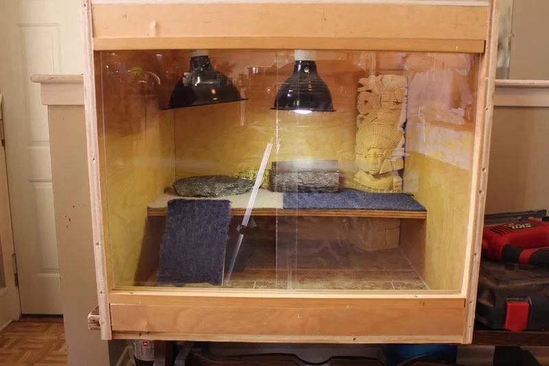 DIY reptile enclosure