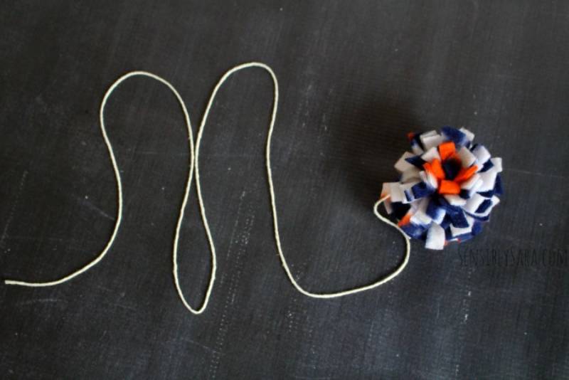 DIY no sew cat toy